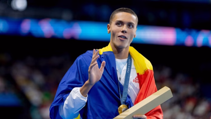 David Popovici începe 2025 în forță! Medalie de aur și record la debut