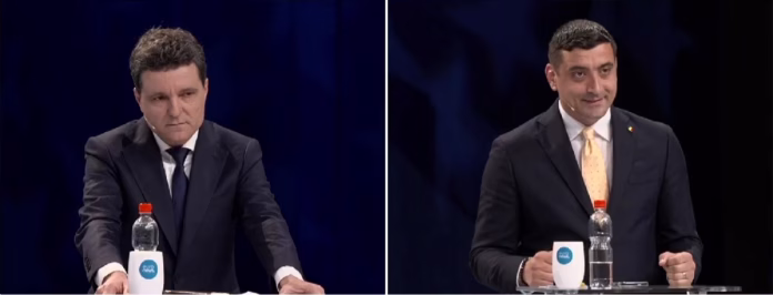 VIDEO Contre între candidați la o întrebare despre cursul euro. Simion: „Mai lipsea să fiu acuzat că sunt vinovat și de nealegerea noului papă” / Dan: „Să nu o dăm în politicianism”