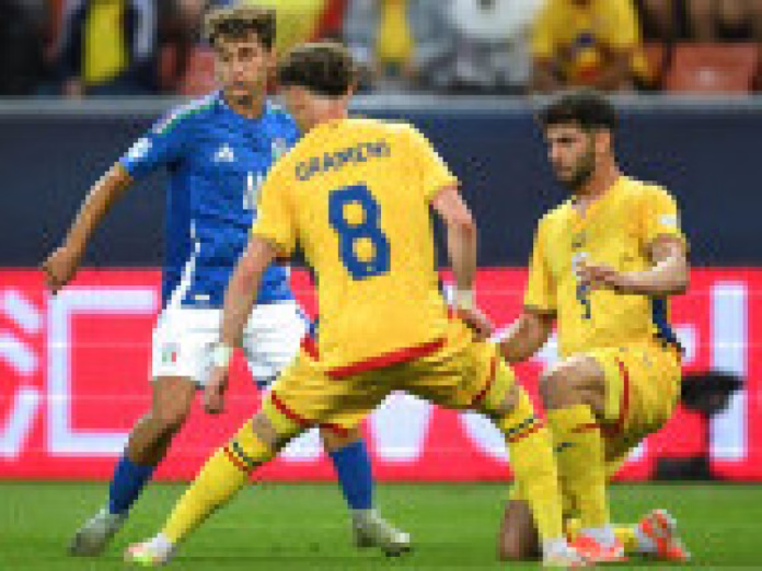 Naționala României, debut cu stângul la EURO U21. „Tricolorii mici” au cedat în fața Italiei U21, după ce au ratat un penalty