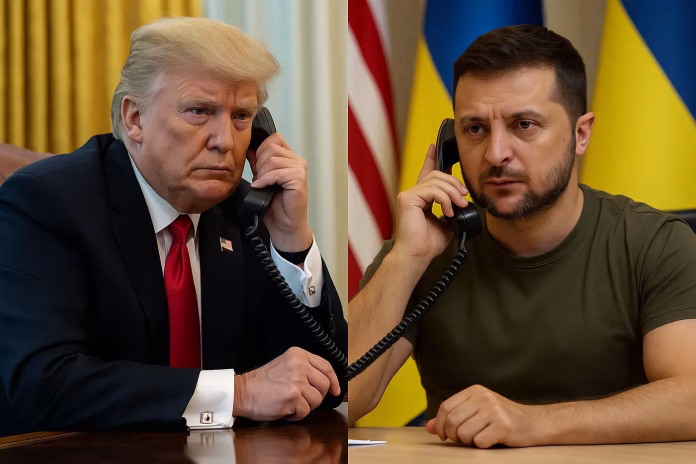 trump si zelenski convorbire despre lovituri asupra rusiei