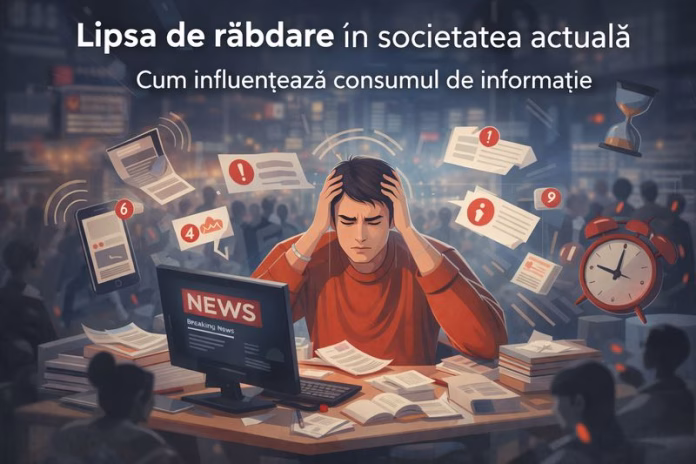 lipsa de răbdare în societatea actuală
