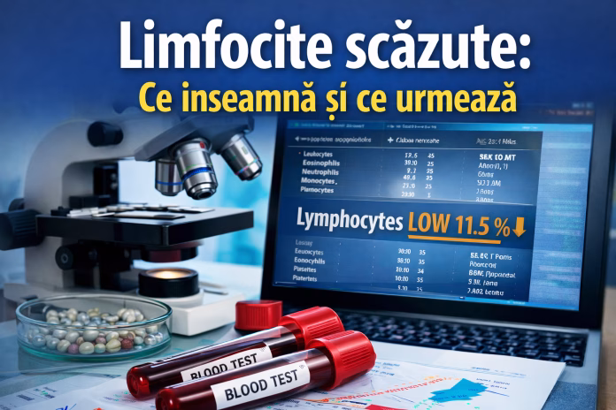 limfocite scăzute în analize