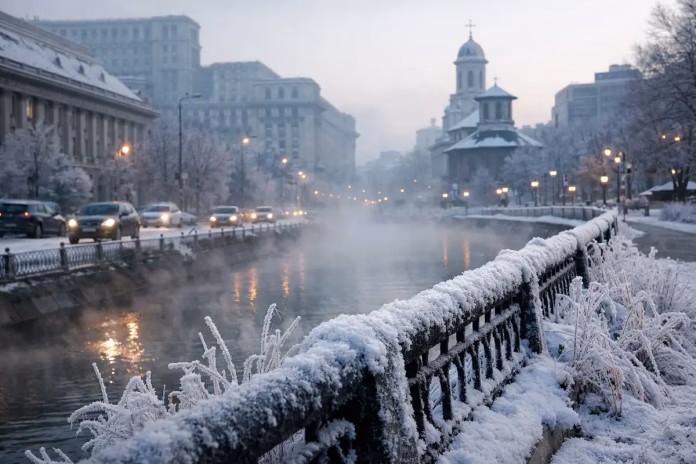 Prognoza meteo februarie cu ger și temperaturi scăzute în România