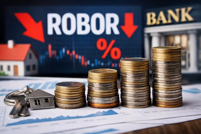 scăderea ROBOR și impactul asupra creditelor în România