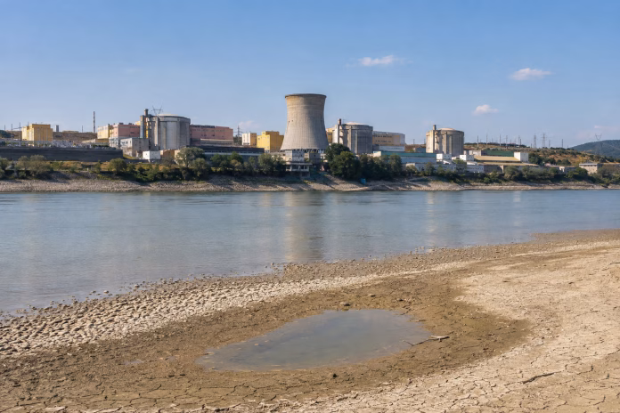Centrala Cernavodă și nivelul scăzut al Dunării în timpul secetei